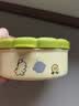babycare宝宝外出便携辅食碗儿童餐具多功能旅行碗叉勺保温杯卡通套装 青 实拍图