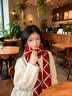 CRANTA KOMEIA围巾女秋冬季2026新款围脖女披肩加厚保暖生日礼物送女生女友 红配米 高级感送老婆女朋友实用高档 实拍图