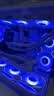Thermaltake（Tt）钢影 冰霜360 一体式CPU水冷散热器 白色（4寸全面屏/ARGB风扇/360冷排/多平台） 实拍图
