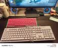达尔优（DAREU）COOL68磁轴键盘RT电竞游戏机械键盘8K回报率热插拔RGB双驱动灯箱无畏契约68配列COOl68 浆果红 实拍图