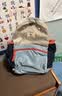SHUKIKU儿童书包幼儿园双肩包1-3年级小学生防泼水书包 蓝莓奶冻 M+ 实拍图