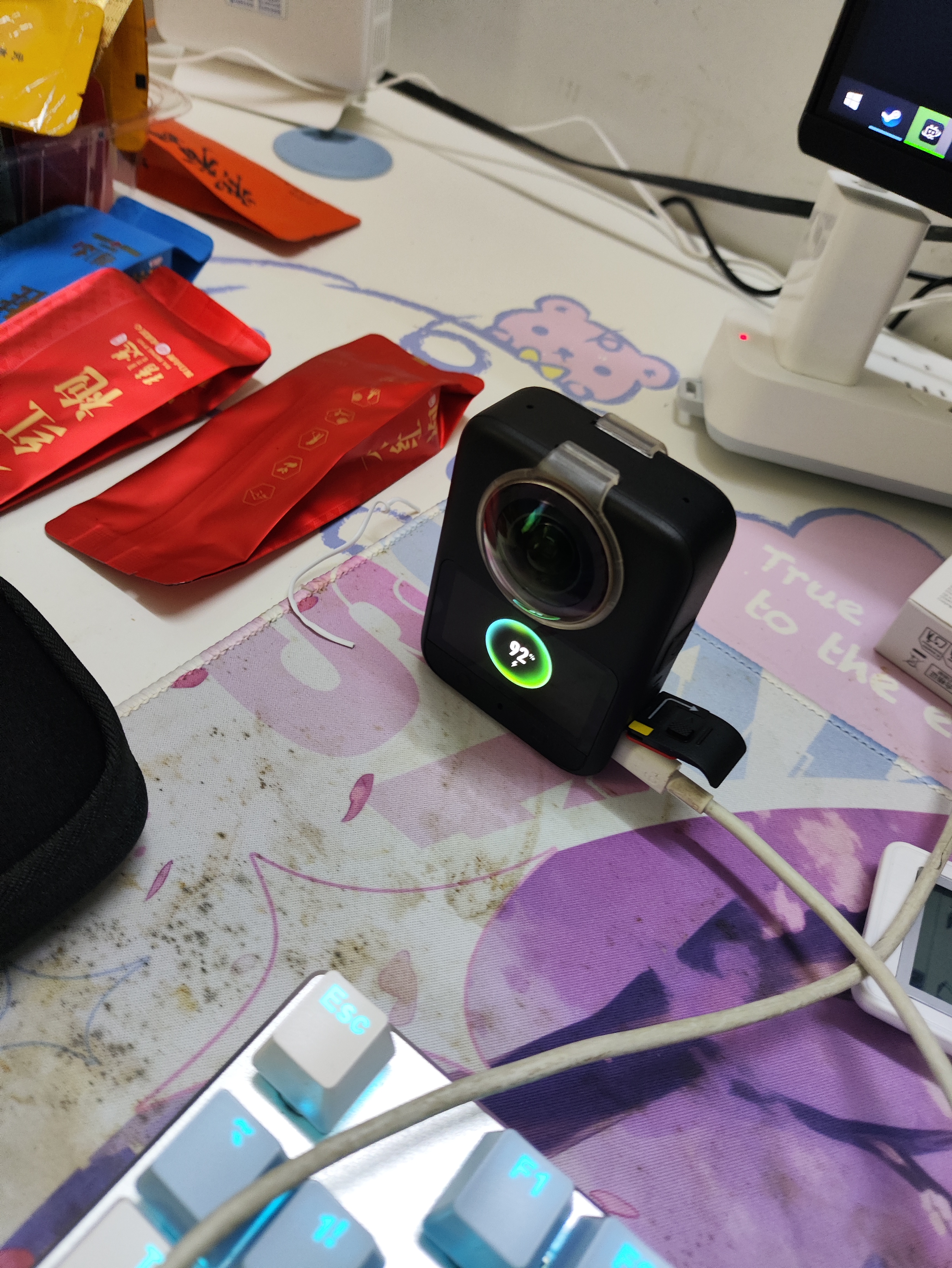 大疆Osmo 360 透明镜头保护镜  Osmo 360 II/Osmo 360 配件 实拍图