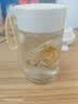 富光玻璃杯高硼硅玻璃水杯子女生便携牛奶咖啡刻度高颜值茶杯330ml 实拍图