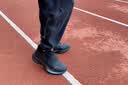 安踏毒刺7代丨男鞋无板竞训缓震跑步鞋网面透气黑色轻质慢跑运动鞋男 实拍图