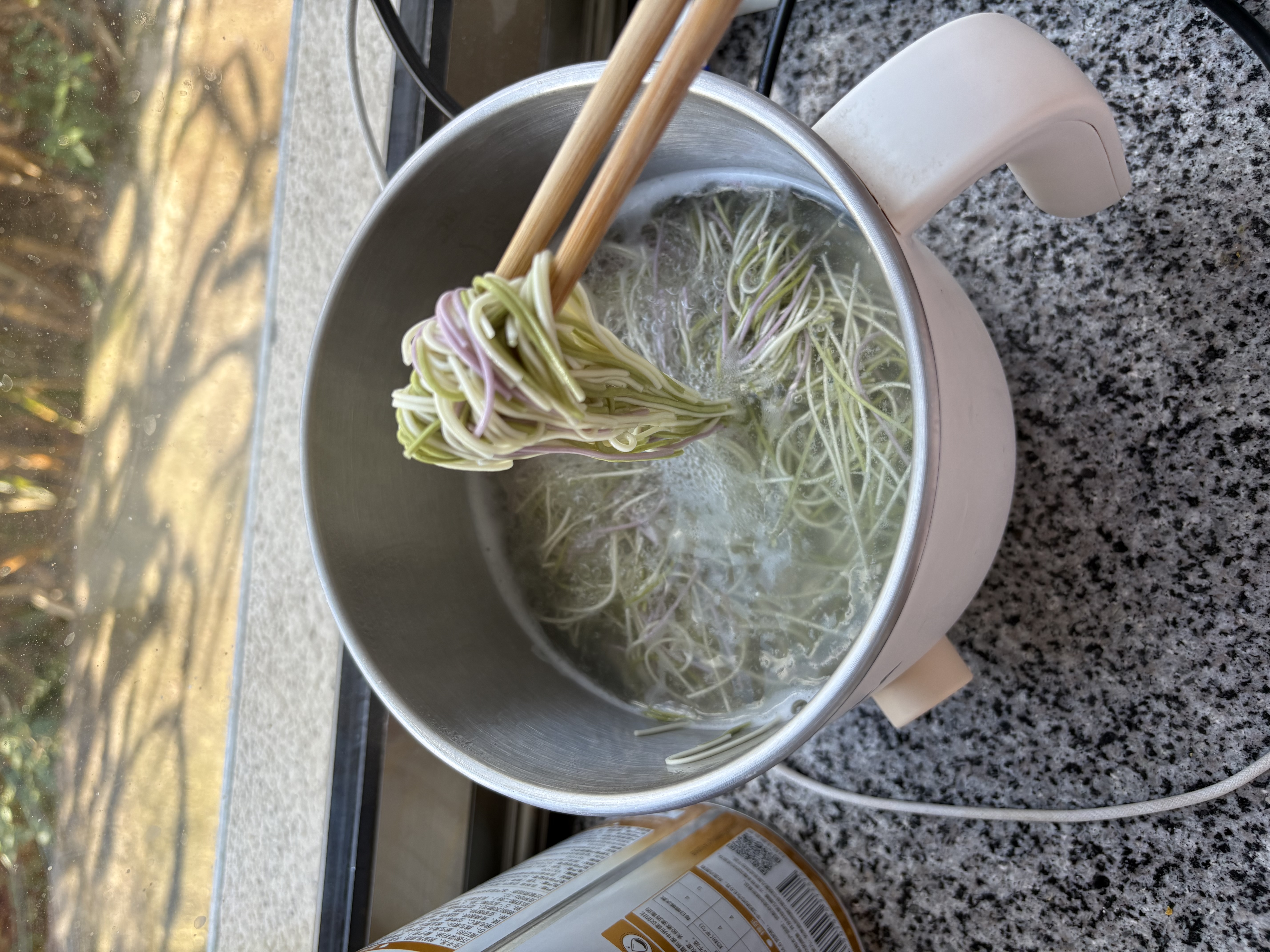 谷妈咪7:1多彩蔬菜面 营养强化钙铁锌果蔬趣味儿童面条宝宝面条 280g 实拍图