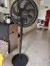 美的（Midea）【超级单品】七叶轻音立式电风扇家用柔风落地扇台式桌面小型风扇大风量节能摇头宿舍电扇 SAF30AB 实拍图