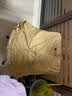 牧高笛（MOBIGARDEN）折叠月亮椅 户外露营便携懒人椅躺椅露营椅子 NX25665013 细沙黄 实拍图