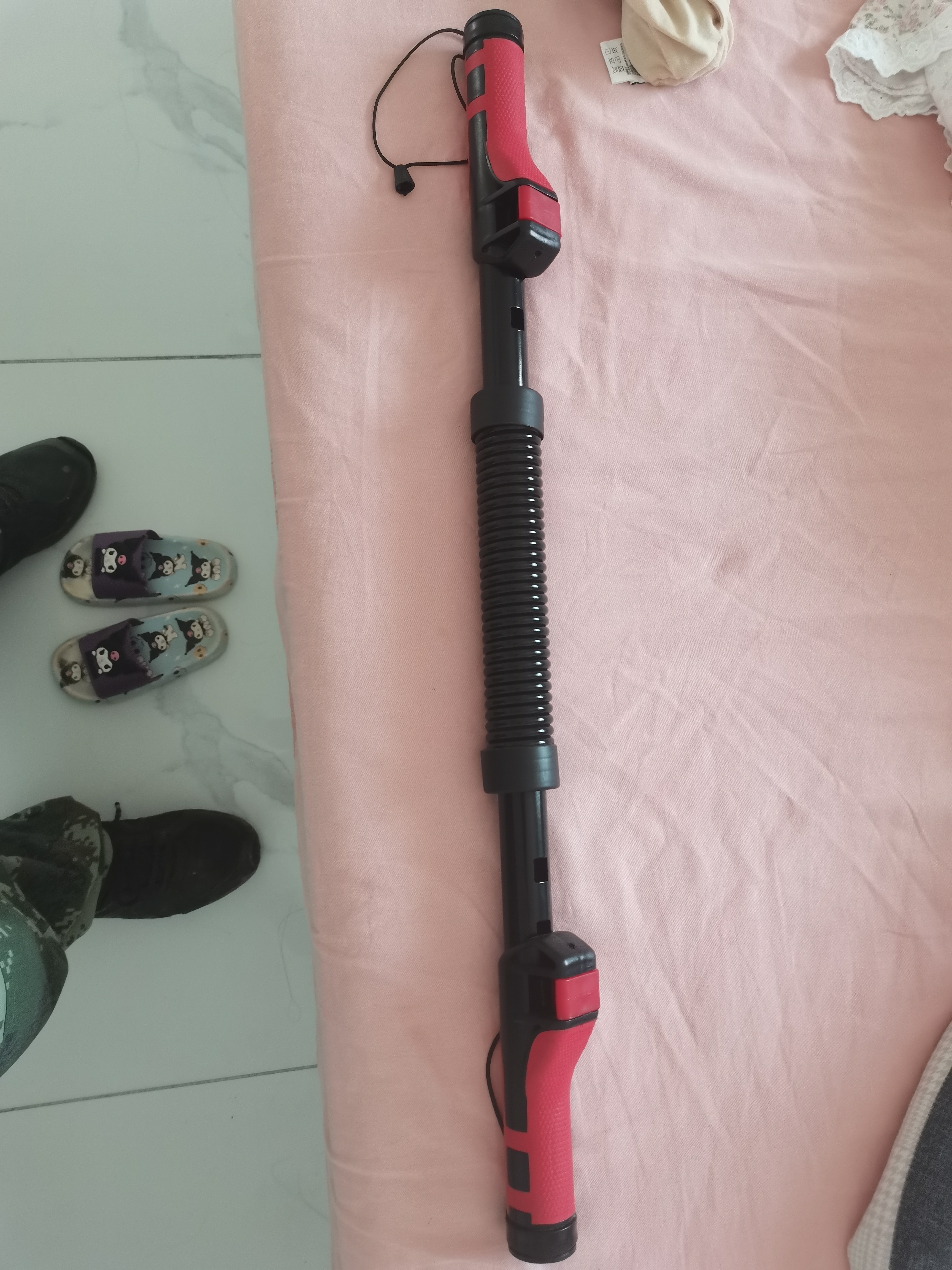 PROIRON普力艾 臂力棒臂力器20-50KG男士可调节弹簧握力棒 胸肌训练器材 实拍图