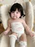 爱宝适婴儿肚围双层宝宝护肚围护脐腹围新生儿睡觉防着凉小兔2条装S927 实拍图