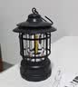 原始人 户外灯照明马灯超长续航野营灯露营灯露营氛围灯户外帐篷灯 充电款-星烛【濡雨黑】无极调光 实拍图