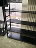 杜欢骏 货架展示架多层可调节精品超市置物架展柜家用置物架仓储货柜 柚木色+黑架 4层长60*宽34*高119cm 实拍图