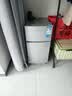 志高（CHIGO）小冰箱迷你小型家用冷藏冷冻两用宿舍出租房用双门办公室电冰箱节能省电 【一级能效】66L银色【全国联保丨节能省电】 实拍图