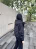 鸭鸭（YAYA）90+系列反季轻薄羽绒服女士短款2026年冬季新款时尚连帽保暖外套 粉色YE6A603791A M 【100-120斤】 实拍图