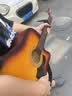 维卡斯（WEIKASI）民谣吉他初学者木吉他单板新手入门练习琴guitar吉它学生男女乐器 38英寸日落色+礼包【初学推荐】 实拍图