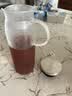 膳魔师（THERMOS）玻璃杯家用把手冷水壶耐热1L大容量凉水果汁桶TCG2C-1000-S-CY 实拍图