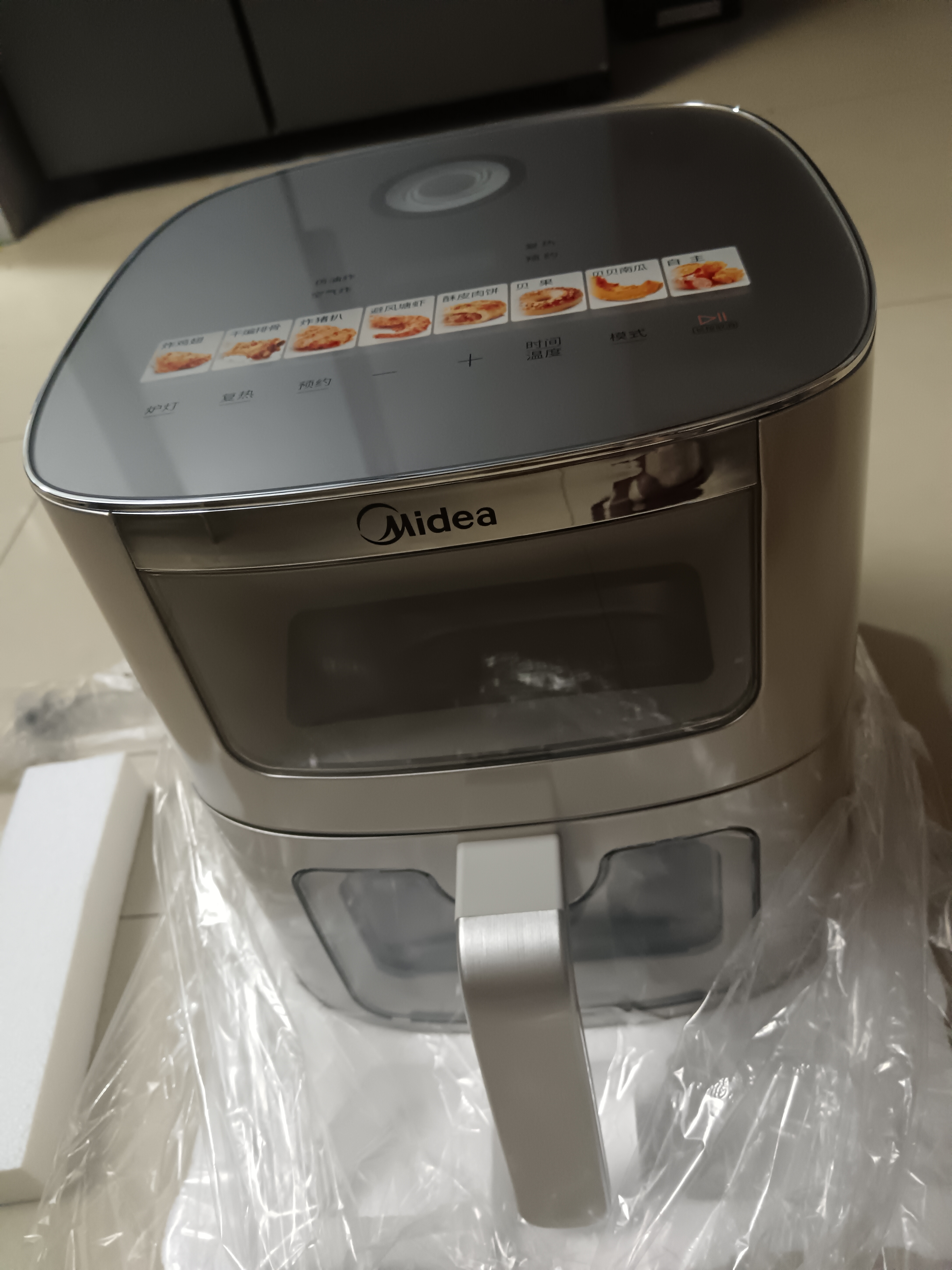 美的（Midea）新风炎烤蒸烤一体2026年新款京东自营 不锈钢无涂层家用多功能免翻面 6.5L实用大容量KZC6521PRO 实拍图