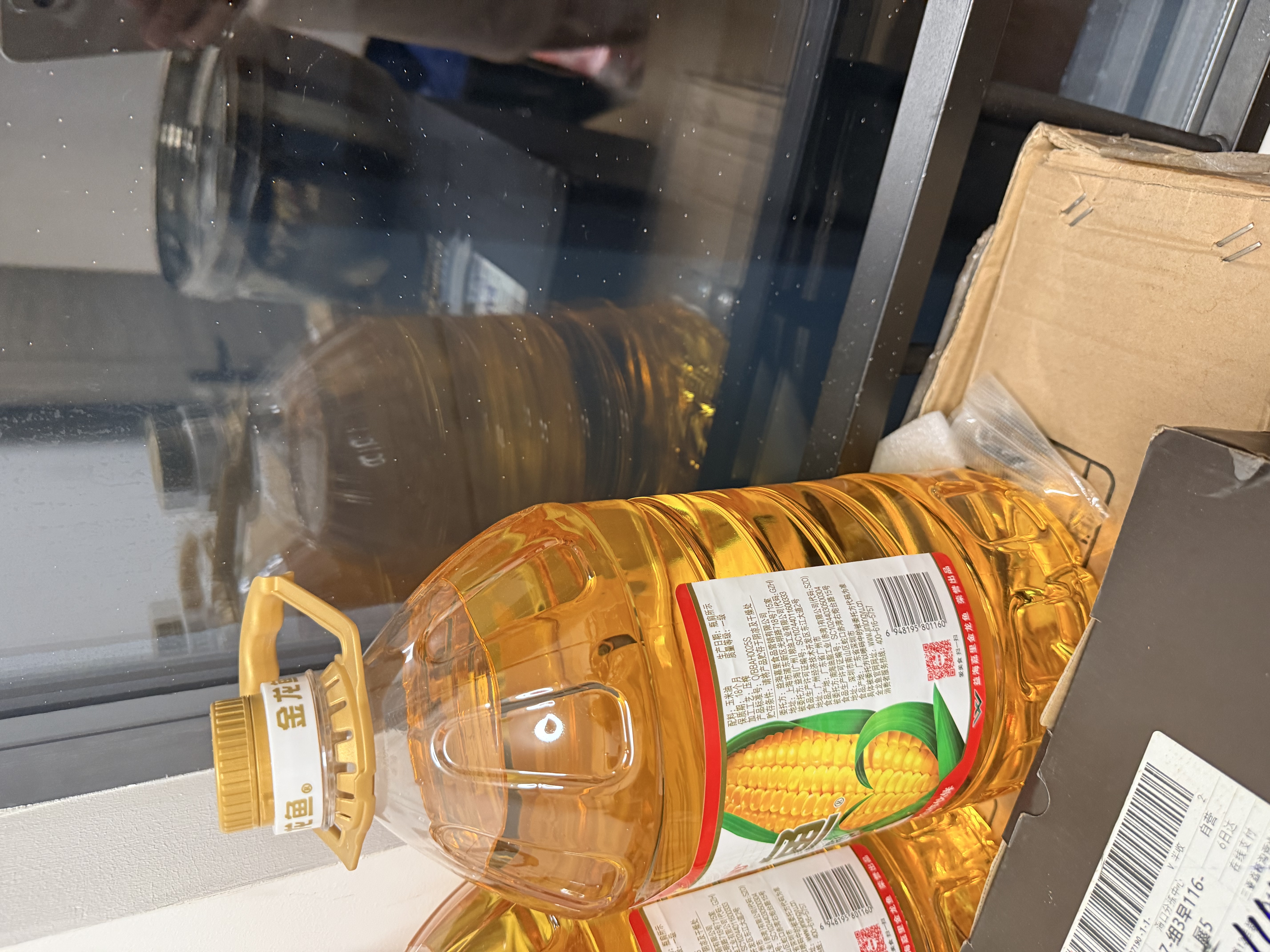 金龙鱼 食用油 玉米胚芽油6.18L(非转基因） 实拍图