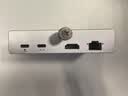 奥睿科（ORICO）Type-C扩展坞USB-C转HDMI转接头HUB集线器10Gbps铝合金卡扣式扩展坞适用台式笔记本电脑MH8P银色 实拍图