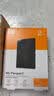西部数据（WD）移动硬盘2TB USB3.0 My Passport随行版2.5英寸 黑 机械硬盘 笔记本电脑外接 大容量加密 家庭存储 实拍图