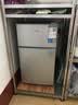 奥克斯小冰箱家用小型迷你冷藏冷冻两用出租房宿舍用节能省电寝室办公室电冰箱 【净化去味】126银色【高效保鲜 铜管速冷】22L 实拍图