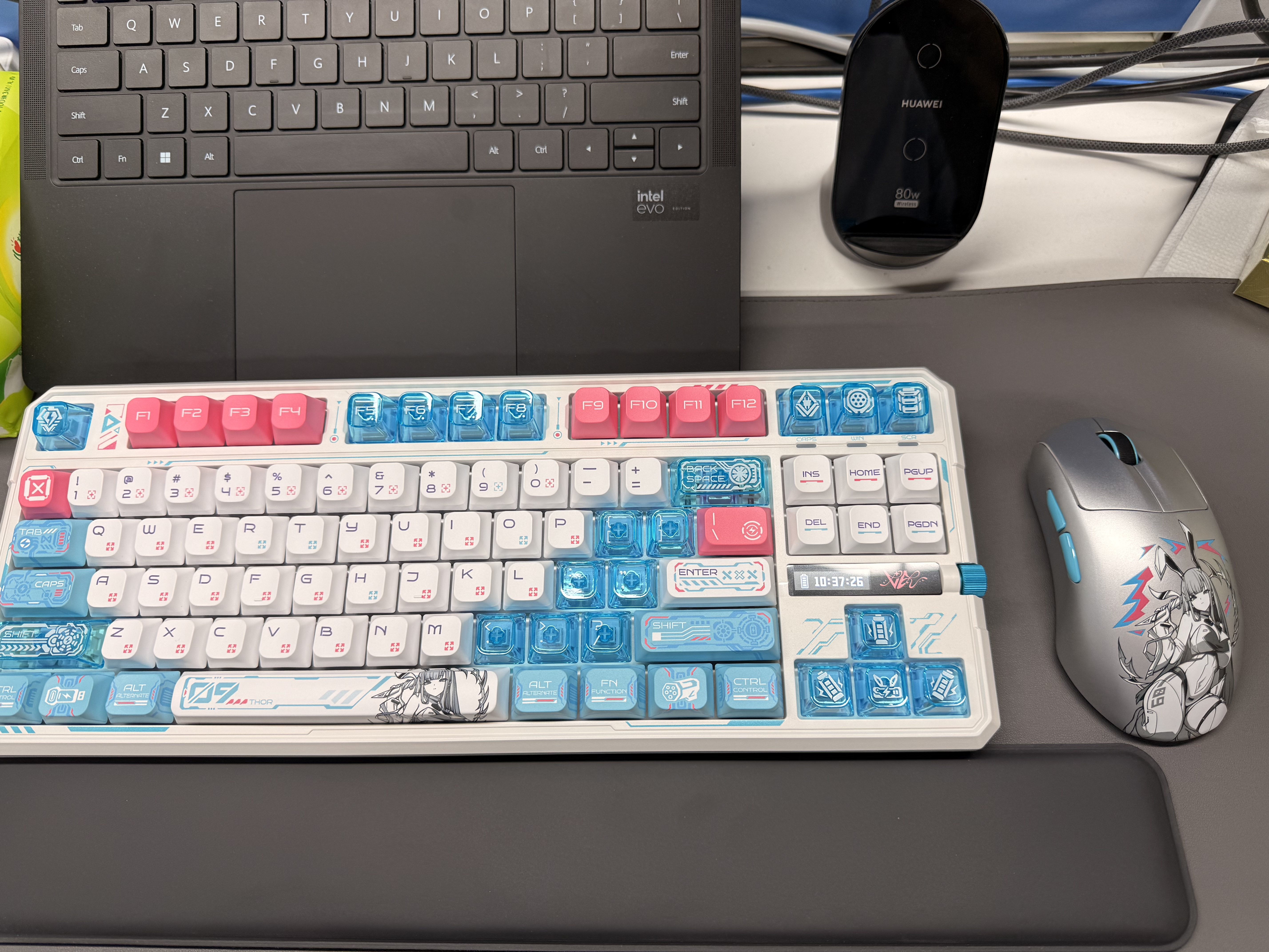 瓦尔基里（VALKYRIE）【PLUS享折扣】VK87MAXv2索珥+M5MAX索珥 87键机械键盘客制化游戏电竞电脑办公无线游戏键鼠套装 实拍图