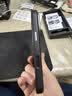 返航新生适用苹果iPhone 17 Pro再生材质手机壳 生物基PU革素皮MagSafe磁吸防摔保护套 黑色 实拍图