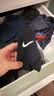 耐克NIKE袜子男子 速干透气篮球袜 短袜三双装SX7677-010黑L 实拍图