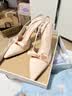 CHARLES&KEITH缎面蝴蝶结尖头高跟凉鞋女生日礼物送女友CK1-60361556 Light Pink浅粉色 37 实拍图