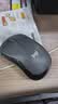 罗技（Logitech）M220 轻音鼠标 无线鼠标 办公鼠标 对称鼠标 带无线微型接收器 灰黑色 实拍图