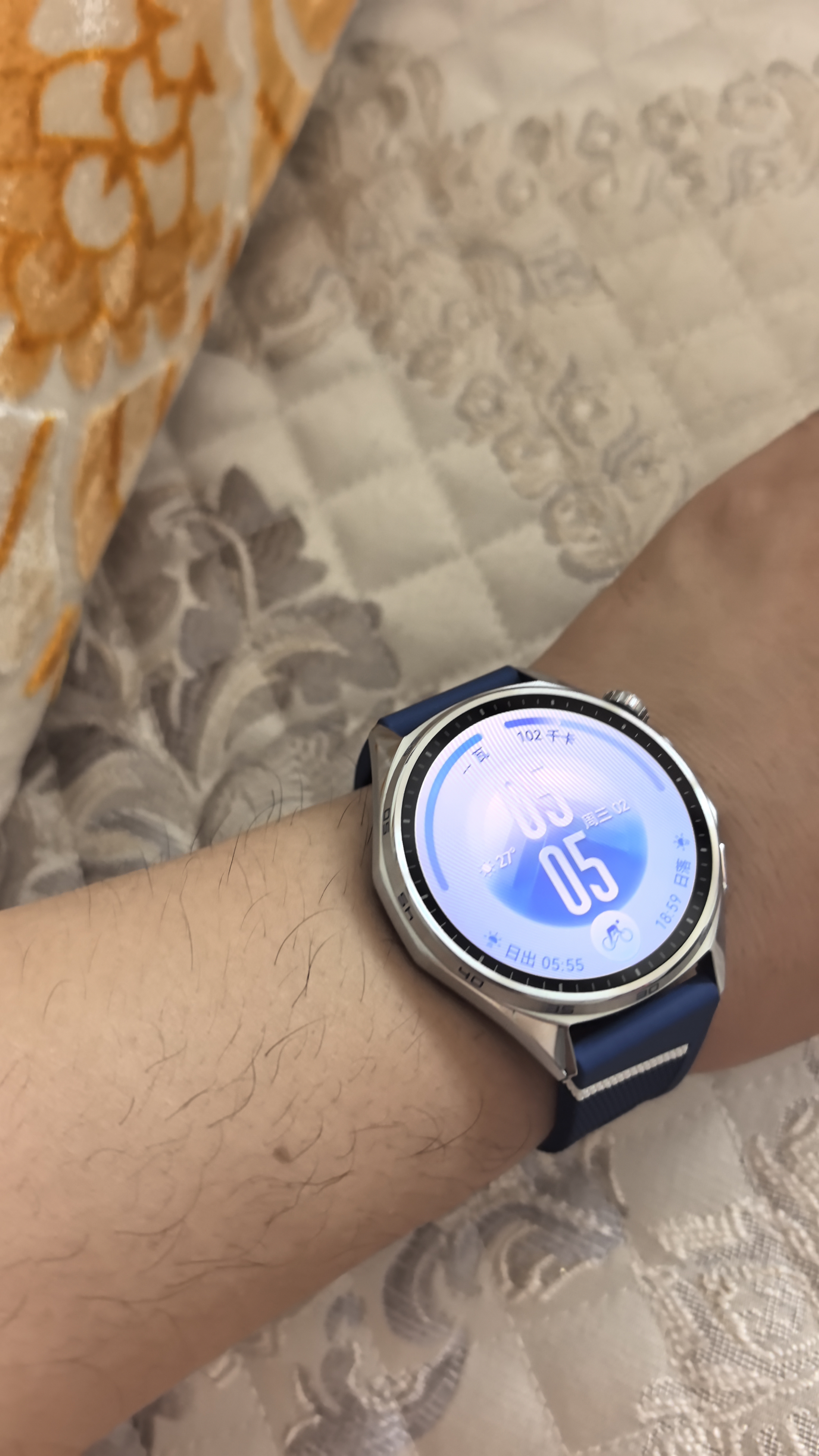 HUAWEI WATCH GT 7驰光蓝46mm身体状态准备度建议全新滑雪骑行模式华为手表 实拍图
