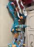 奥智嘉儿童玩具男孩3-6岁汽车闯关大冒险恐龙轨道车停车场生日礼物 实拍图