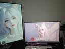 华硕ROG XG27ACMES-W 27英寸显示器2K240Hz电竞显示器超频255Hz HDR400 G-Sync 0.3ms响应 HDMI 2.1 实拍图