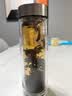 希诺双层抗菌玻璃杯办公水杯男士高档泡茶杯子中秋节礼物XN-9607KT 实拍图