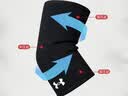 安德玛（Under Armour）男女健身防护篮球网球羽毛球加压透气肘关节护手肘运动护具 护肘L 实拍图
