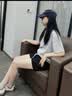 真维斯（Jeanswest）短裤女夏季新款宽松超显瘦运动短裤女慵懒风A字休闲纯色五分裤 实拍图