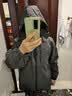 JEEP吉普夹克男士外套春秋季休闲连帽宽松冲锋衣服男装 灰色 XL 实拍图