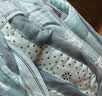 洁丽雅（Grace）10A抗菌床褥无印风床垫子防滑薄软垫学生单人垫被 贝诺绿1.2米 实拍图