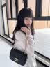 CinvaiKrose官方店小c&k包包女包2026新款单肩斜挎包女士菱格链条包生日礼物 黑色Black【小号】送女友老婆女生走心 实拍图