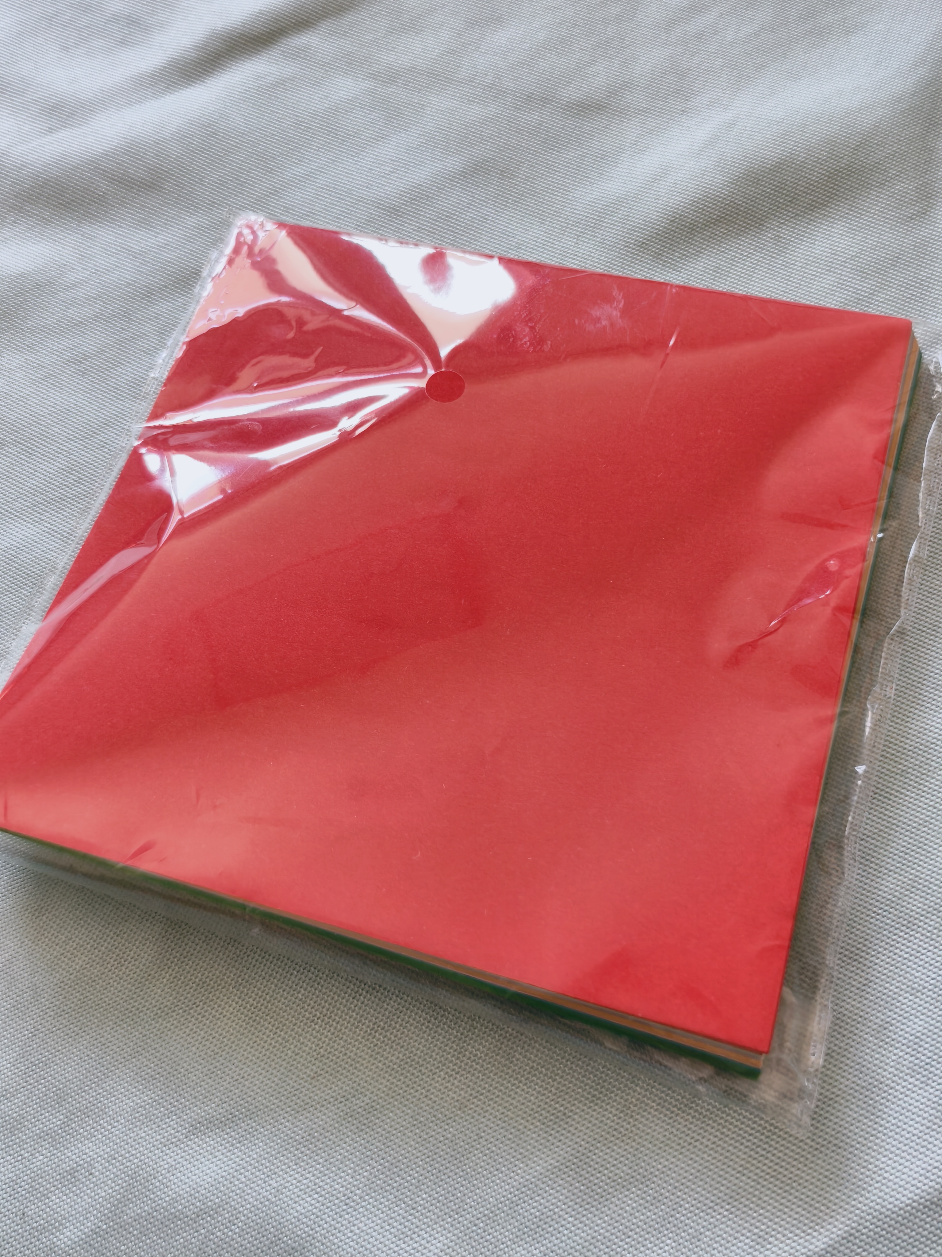正方形千纸鹤折纸儿童手工彩纸折纸彩纸手工纸幼儿园小学生正方形剪纸美术卡纸儿童益智手工 15cm正方形10色100张 实拍图