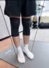 李宁护膝运动夏季薄款男女士跑徒步半月板防损伤关节炎登山篮羽毛专用 实拍图