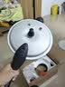 双喜高压锅燃气电磁炉通用铝合金家用直型压力锅防爆22CM/5.5L 实拍图