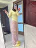 朴西冬季防水西高地小狗可爱卡通棉拖鞋女 黄色40-41 实拍图