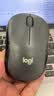 罗技（Logitech）M185鼠标 无线鼠标 办公鼠标 对称鼠标 黑色灰边 带无线2.4G接收器 实拍图