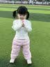 巴拉巴拉童装儿童羽绒裤宝宝婴儿裤子男童女童2026冬装三防保暖裤萌趣长裤 桃桃蜜粉-白鸭绒 【A类/三防】 110 充绒量33g 实拍图