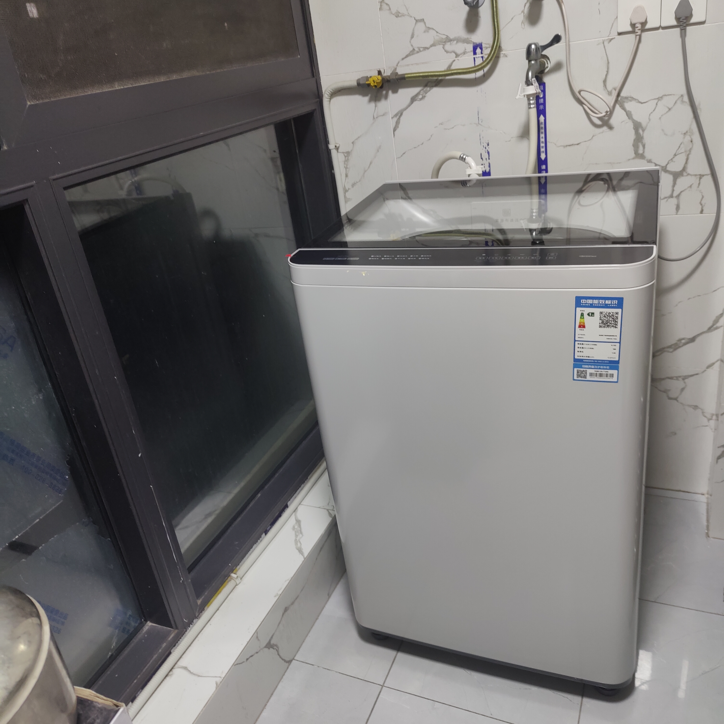 松下（Panasonic）12KG大容量DDM变频直驱波轮全自动家用洗衣机  飓浪洗 抗菌除螨 XQB120-T3A6 京东自营 实拍图