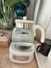 美的（Midea）0胶水全玻璃全自动养生壶煮茶壶母婴智能调奶器烧水壶恒温电热水壶辅食机花茶壶 MK-YS15B105 1.5L 实拍图