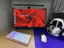 泰坦军团24.5英寸 2K 180Hz FastIPS快速液晶屏 1msGTG HDR400硬件低蓝光 桌面控制菜单电竞显示器 P2510R2 实拍图