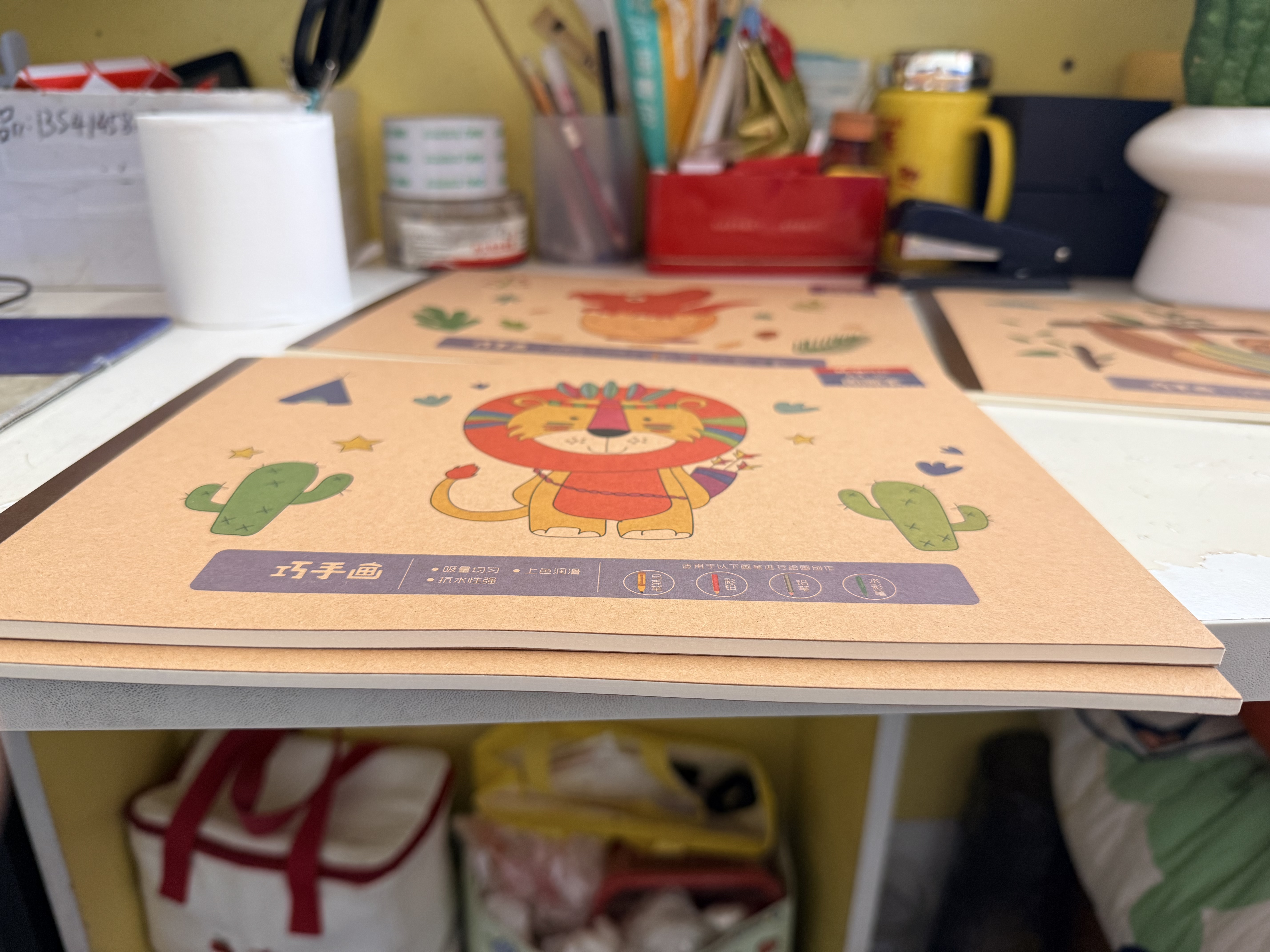 晨光（M&G）文具图画本一年级A4加厚112张绘画本儿童画画本小学生专用空白美术本3-6岁幼儿园APYUW62开学必备 实拍图