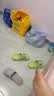 土豆屋儿童拖鞋中大童小孩室内外防滑软底亲子卡皮巴拉凉拖鞋 绿色36码 实拍图