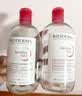 贝德玛（BIODERMA）粉水敏感肌洗卸温和净澈毛孔卸妆水1200ml 实拍图